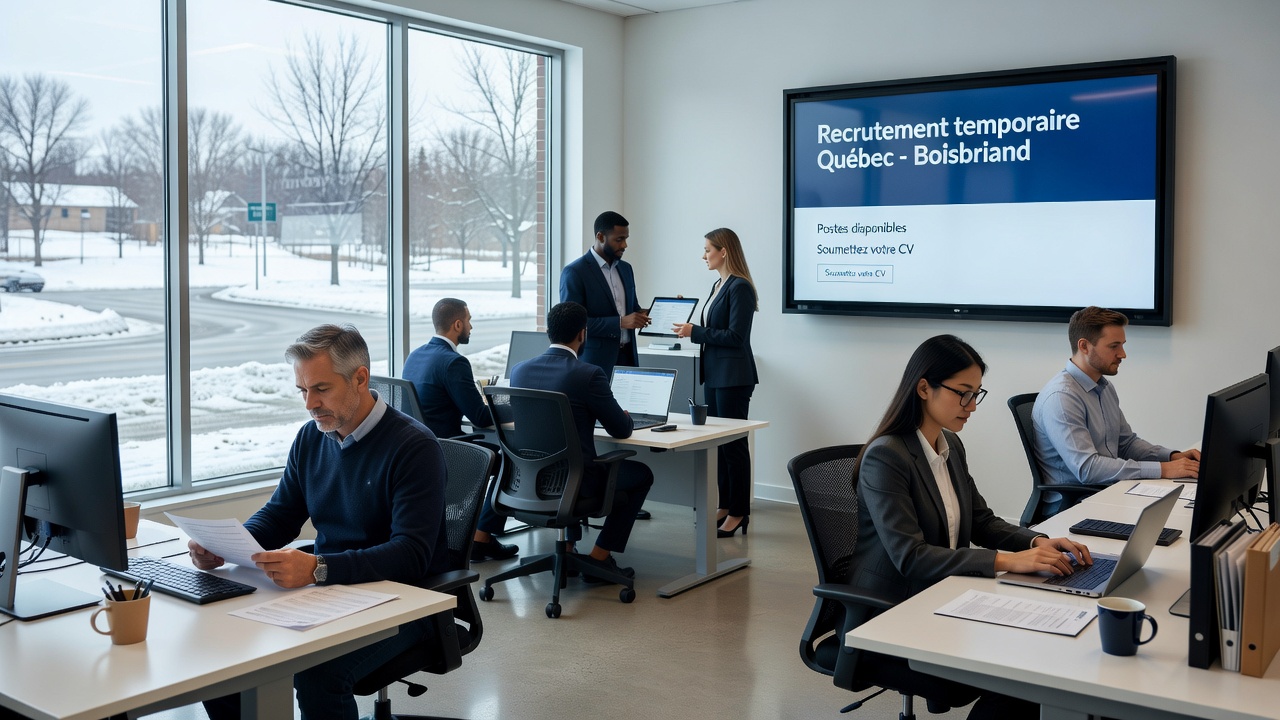 Voici une combinaison générée :

**Recrutement temporaire Québec – Boisbriand**